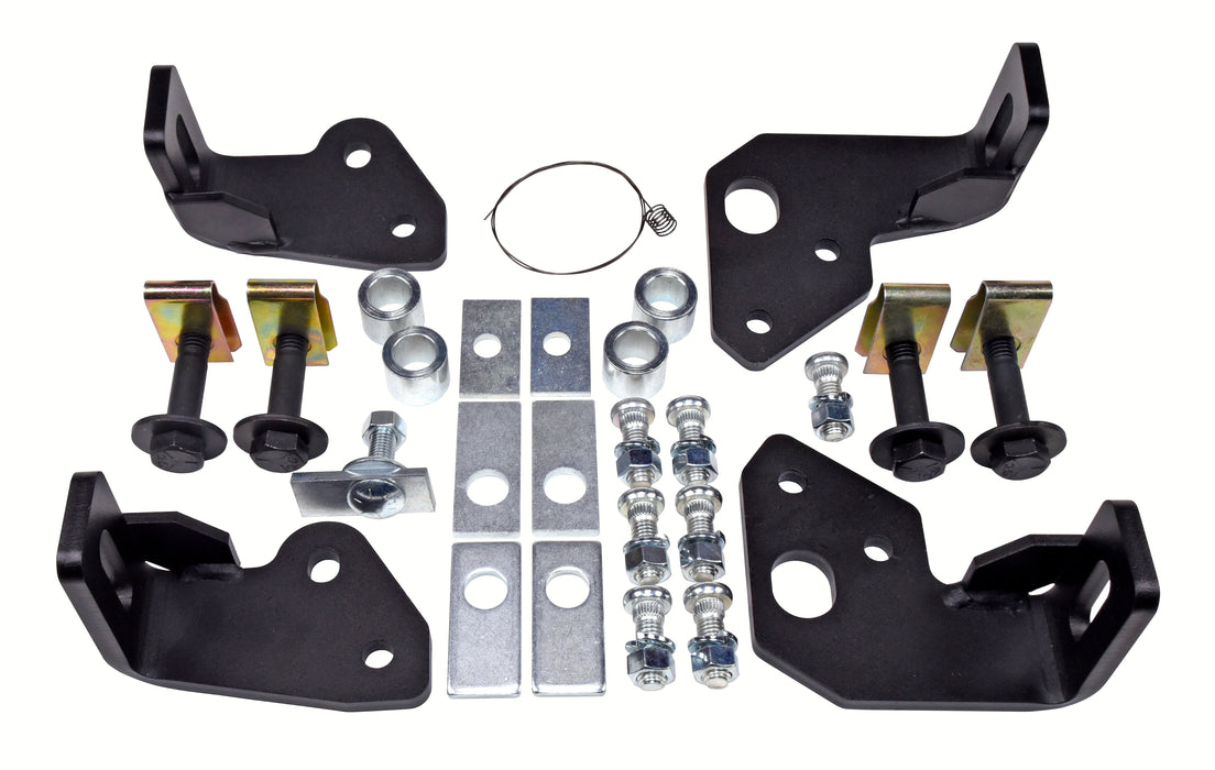 Husky Towing 33139 4 Piece Bracket; Drilling Required; Includes Hardware - Truck Part Superstore