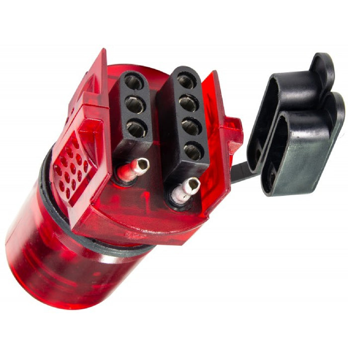 Husky Towing 33401 Nite-Glow ?; 7-Way Blade To 5 And 4 Flat; With Dust Covers; Illuminated - Truck Part Superstore