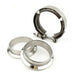 Pypes Performance Exhaust HVB30 V-Band Exhaust Clamp 3 in Natural 304 Stainless Steel Pypes Exhaust - Truck Part Superstore