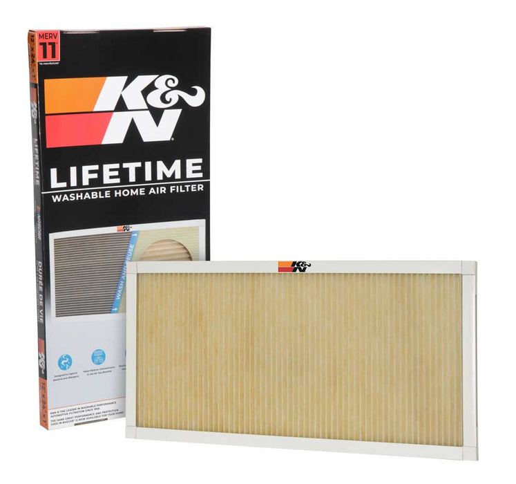 K&N HVC-11224 HVAC Filter; 12 x 24 x 1 - Truck Part Superstore