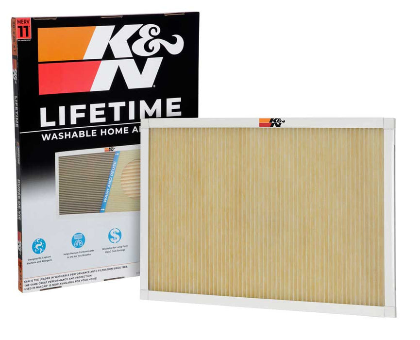 K&N HVC-12025 HVAC Filter; 20 x 25 x 1 - Truck Part Superstore
