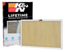 K&N HVC-12430 HVAC Filter; 24 x 30 x 1 - Truck Part Superstore