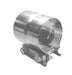 Pypes Performance Exhaust HVC10 Exhaust Muffler Band Clamp 2.5 in Stepped Natural 304 Stainless Steel Pypes Exhaust - Truck Part Superstore