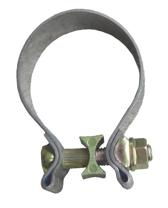 Pypes Performance Exhaust HVC21 Exhaust Muffler Band Clamp 2.5 in x 1 in Natural 304 Stainless Steel Pypes Exhaust - Truck Part Superstore
