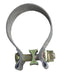 Pypes Performance Exhaust HVC24 Exhaust Muffler Band Clamp 3 in x 1 in Natural 304 Stainless Steel Pypes Exhaust - Truck Part Superstore