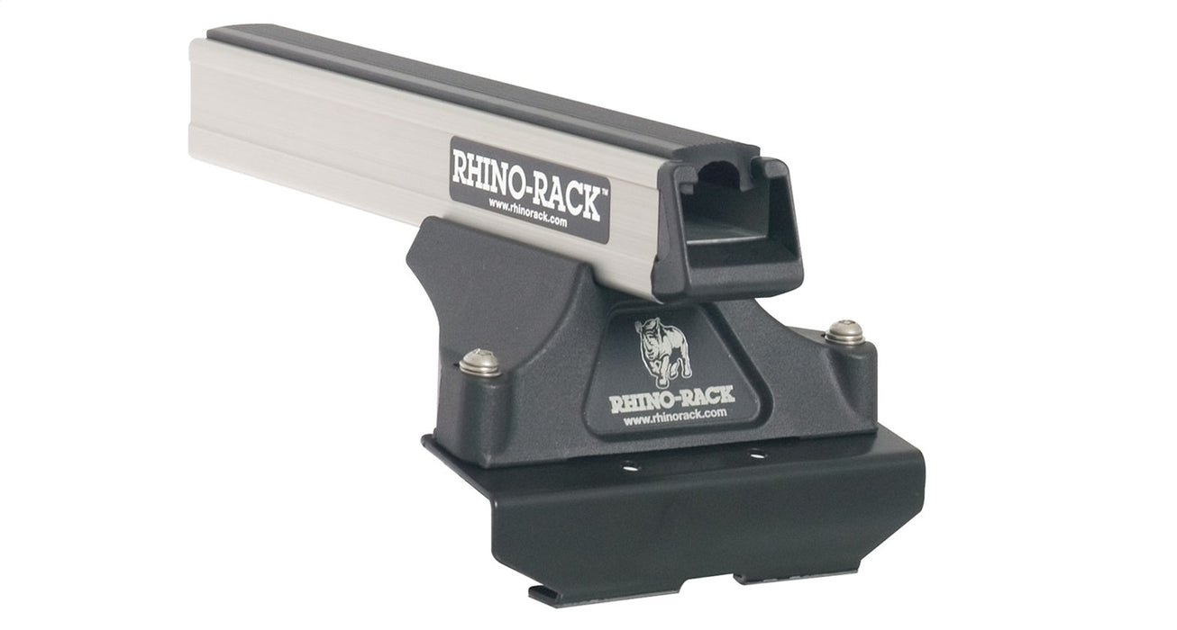 Rhino-Rack USA JA0999 Heavy Duty RLTP Roof Rack; 2 Silver HD Bars; 4 Legs; Length 1800mm; - Truck Part Superstore