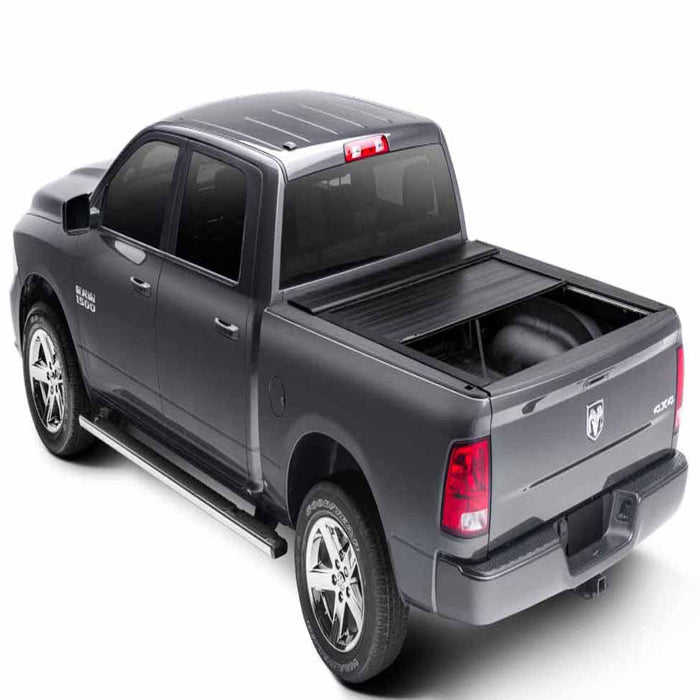TrailFX TFX25130 Manual Retractable Key Lockable Matte Black Alum - Truck Part Superstore