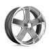US Mag 1PC U11822907350 U118 22X9 5X5.0 MT-GNMTL 01MM - Truck Part Superstore