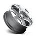 US Mag 1PC U11822907350 U118 22X9 5X5.0 MT-GNMTL 01MM - Truck Part Superstore