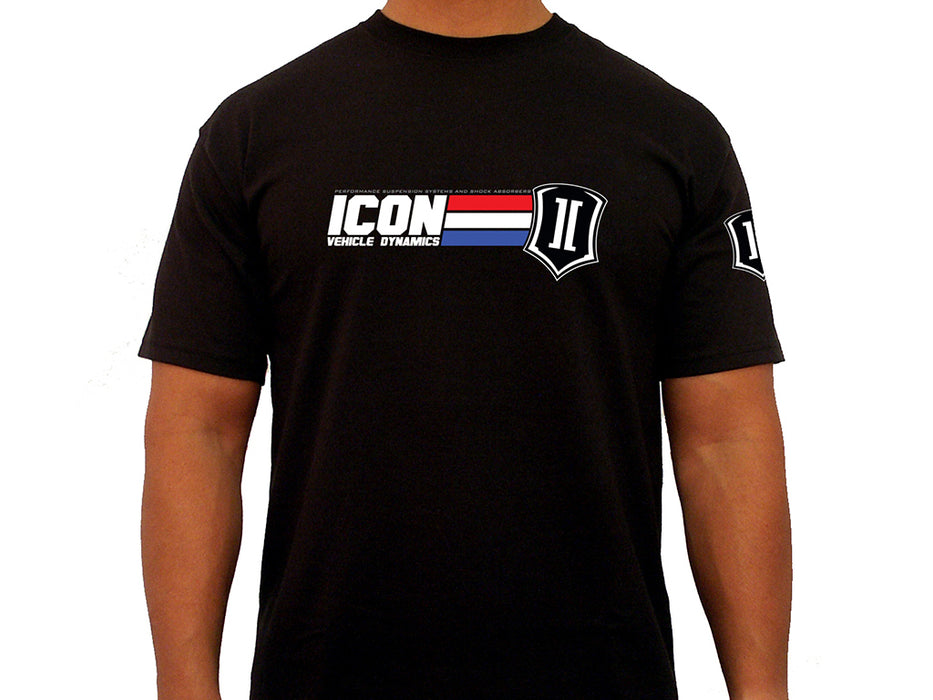 ICON Vehicle Dynamics ICON-TEE-GI-BLK-M ICON GI TEE BLACK - SIZE MEDIUM - Truck Part Superstore