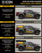 ICON Vehicle Dynamics K93208 2019-2021 FORD RANGER 0-3.5" LIFT STAGE 8 SUSPENSION SYSTEM WITH BILLET UCA - Truck Part Superstore