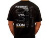 ICON Vehicle Dynamics ICON-TEE-RD-BLK-S ICON RD TEE BLACK - SIZE SMALL - Truck Part Superstore