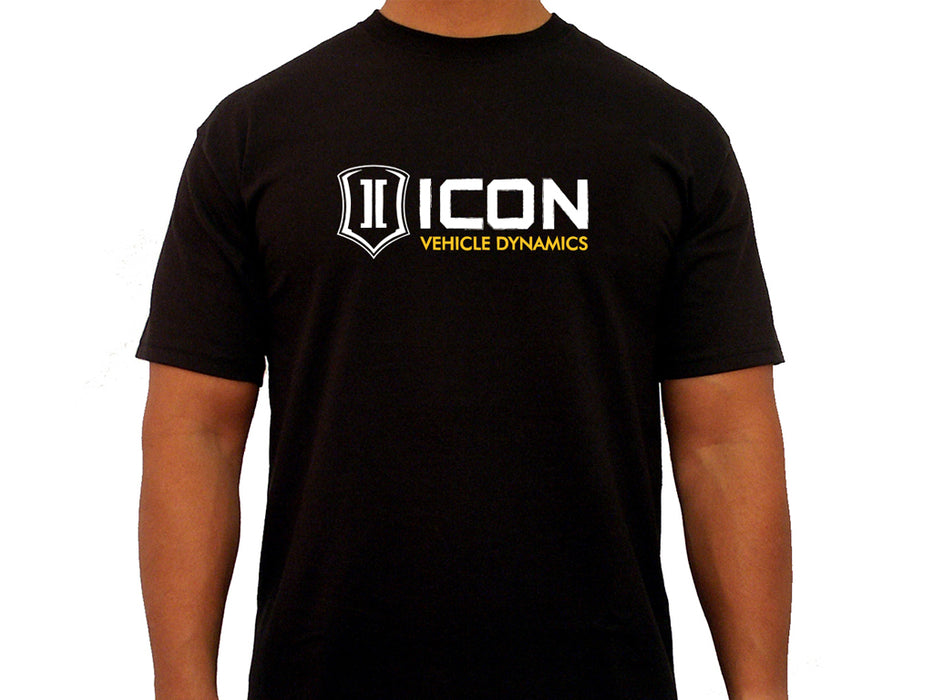 ICON Vehicle Dynamics ICON-TEE-RD-BLK-M ICON RD TEE BLACK - SIZE MEDIUM - Truck Part Superstore