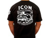 ICON Vehicle Dynamics ICON-TEE-WST-BLK-M ICON WESTERN TEE BLACK - SIZE MEDIUM - Truck Part Superstore