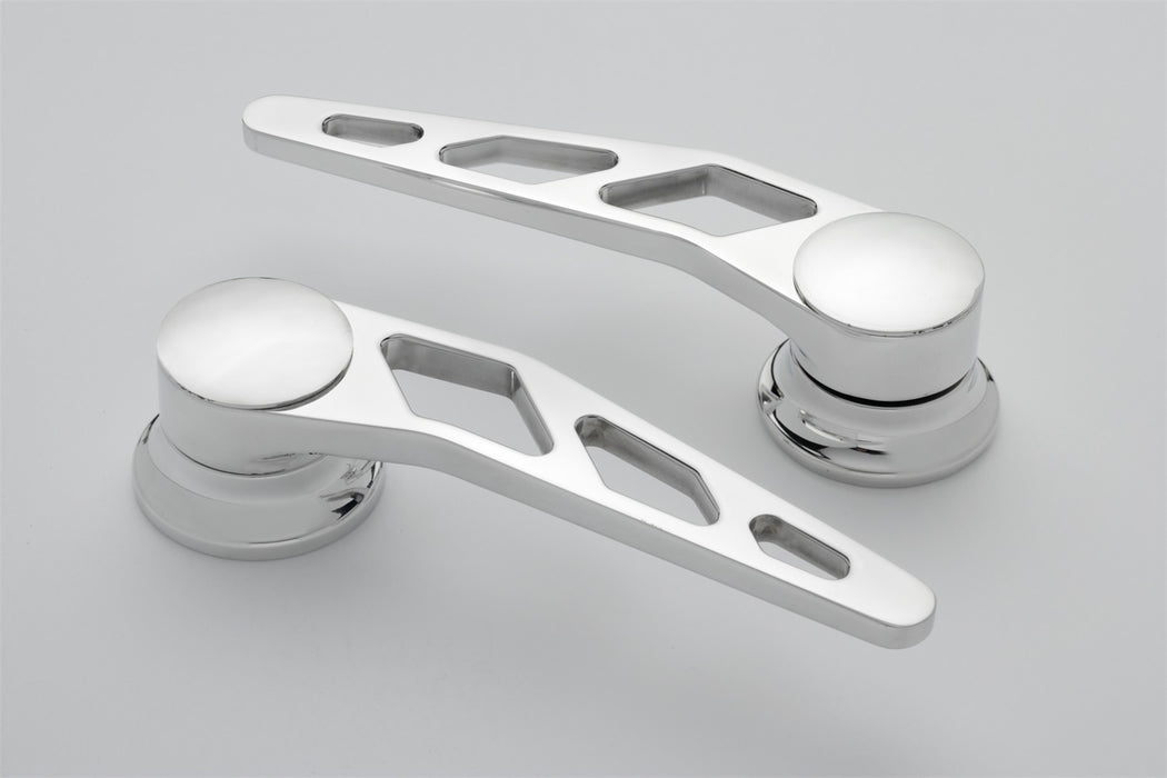 Lokar IDH-2007 Interior Door Handle; Front; Billet Aluminum; Polished Finish; Pair; - Truck Part Superstore