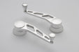 Lokar IDH-2013 Window Crank; Billet Aluminum; Polished Finish; Pair; - Truck Part Superstore