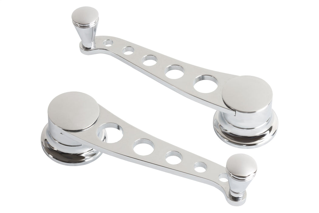 Lokar IDH-2030 Window Crank; Lakester Style; Chrome Finish; Pair; - Truck Part Superstore