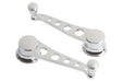 Lokar IDH-2031 Window Crank; Lakester Style; Chrome Finish; Pair; - Truck Part Superstore