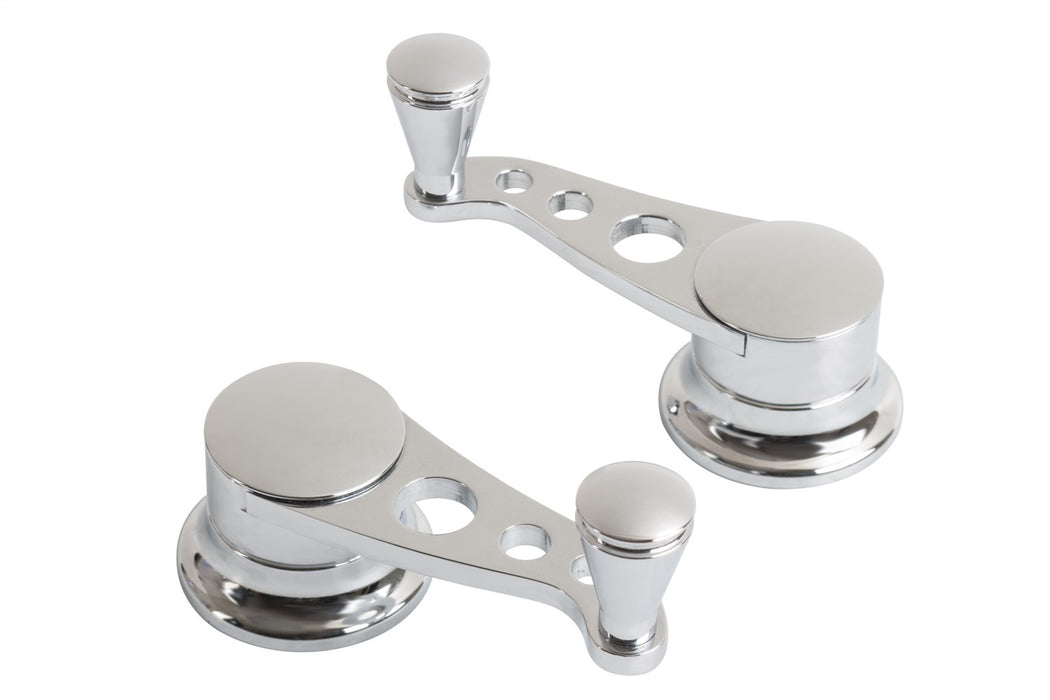 Lokar IDH-2036 Vent Window Crank; Lakester Style; Chrome Finish; Pair; - Truck Part Superstore