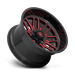 Fuel 1PC D66322208947 D663 22X12 6X135 GL-BLK-RTTC -43MM - Truck Part Superstore