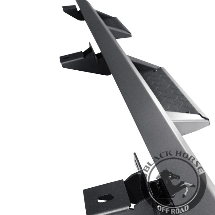 Black Horse Off Road IM-CHSICC-19 Impact Heavy Duty Drop Side Steps - Truck Part Superstore