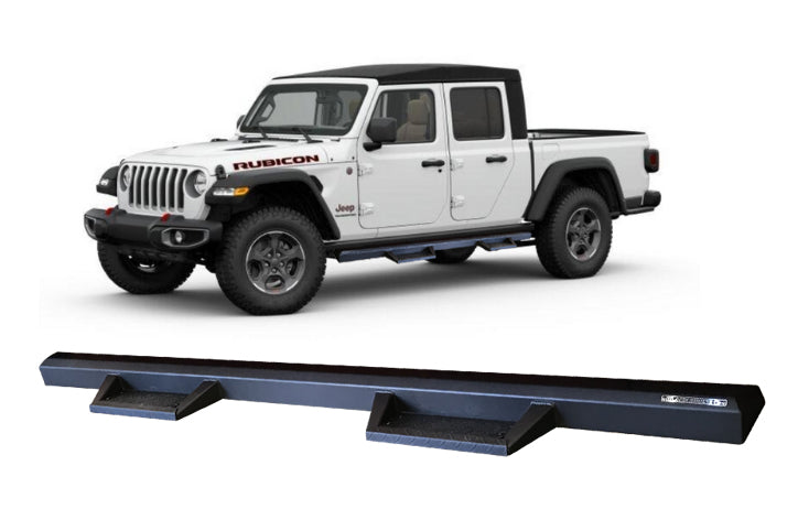 Black Horse Off Road IM-JEGL Impact Heavy Duty Drop Side Steps - Truck Part Superstore