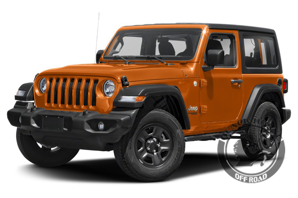 Black Horse Off Road IM-JEJL4D Impact Heavy Duty Drop Side Steps - Truck Part Superstore