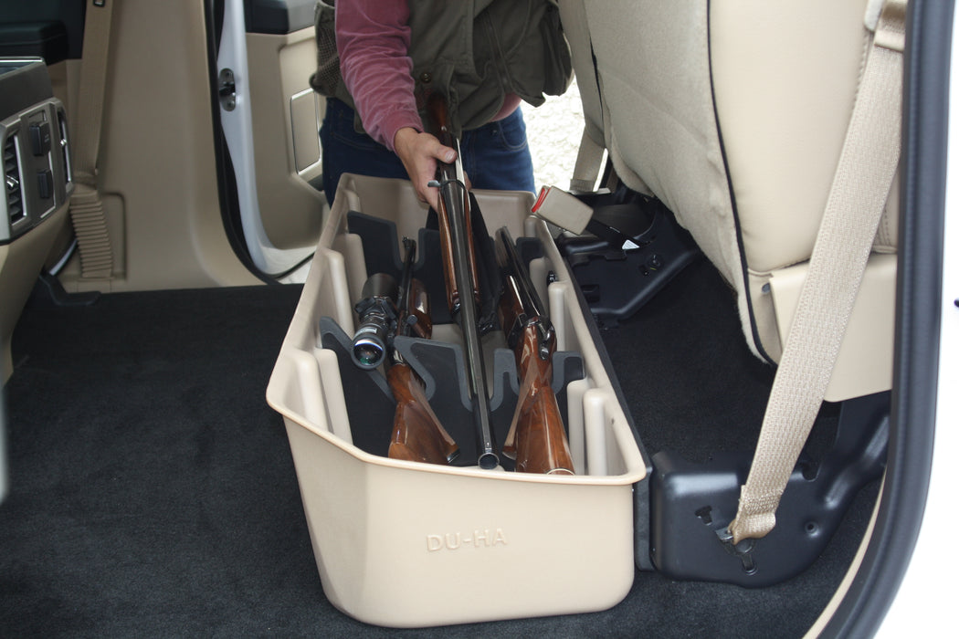 DU-HA 20112 DU-HA® Interior Storage/Gun Case; Incl. Gun Rack/Organizer; Tan; - Truck Part Superstore