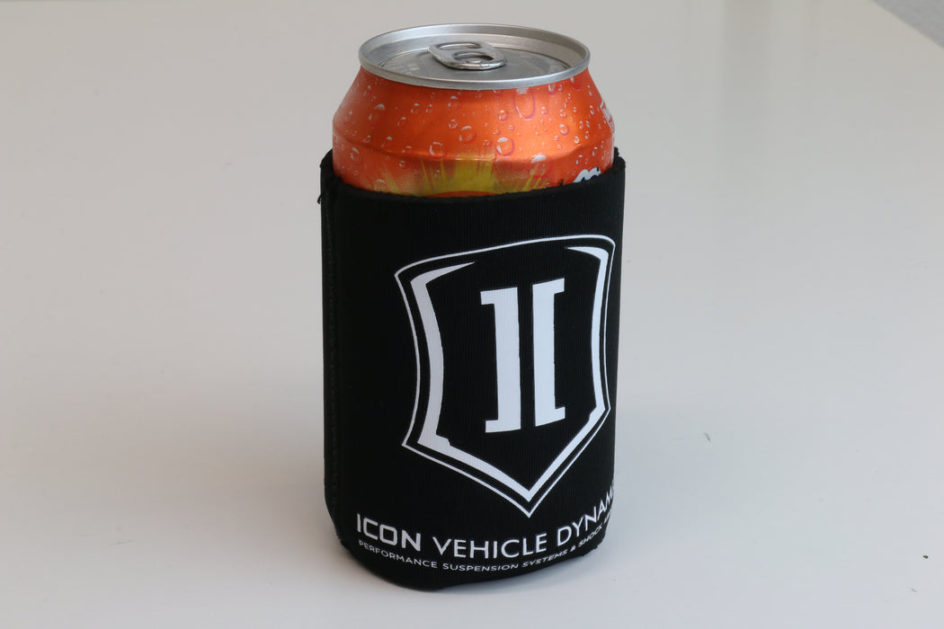 ICON Vehicle Dynamics ICON-KOOZIE ICON BLACK KOOZIE WITH SHIELD - Truck Part Superstore