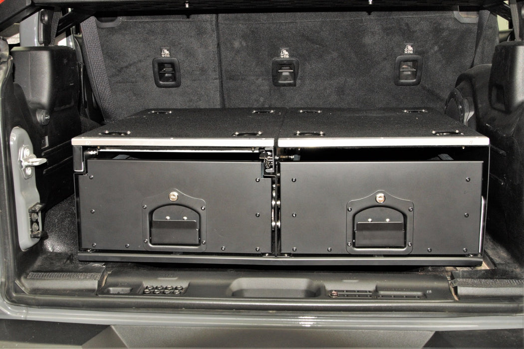 Rugged Ridge 13551.42 Cargo Storage Drawers; Black; - Truck Part Superstore