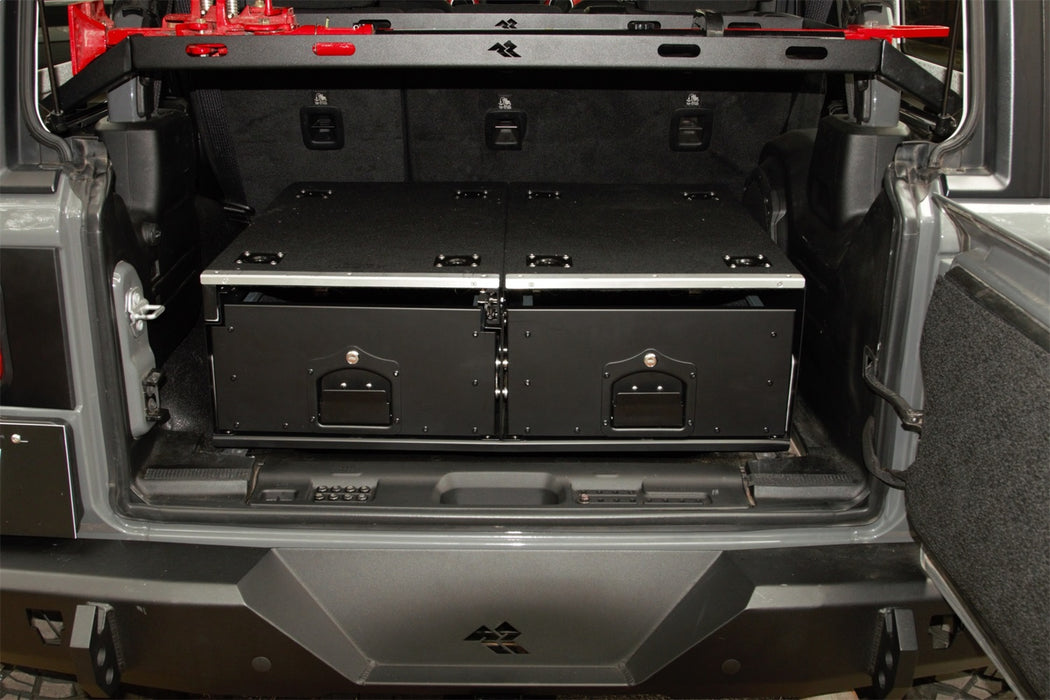 Rugged Ridge 13551.42 Cargo Storage Drawers; Black; - Truck Part Superstore