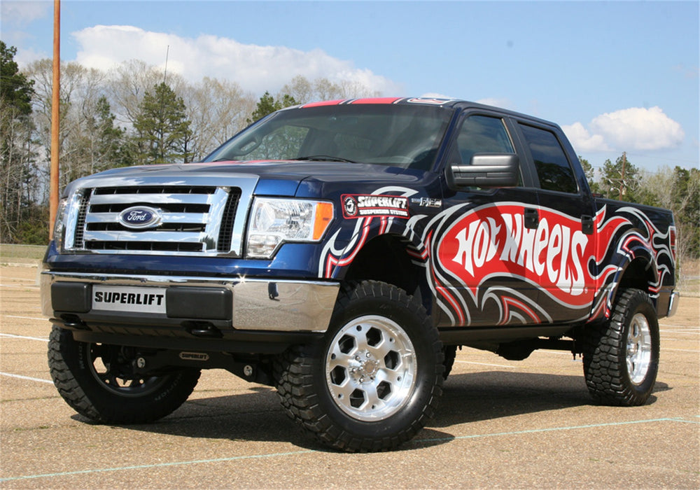 Superlift K178B 4.5 inch Lift Kit-2009-2014 Ford F-150 4WD-with Bilstein Rear Shocks - Truck Part Superstore