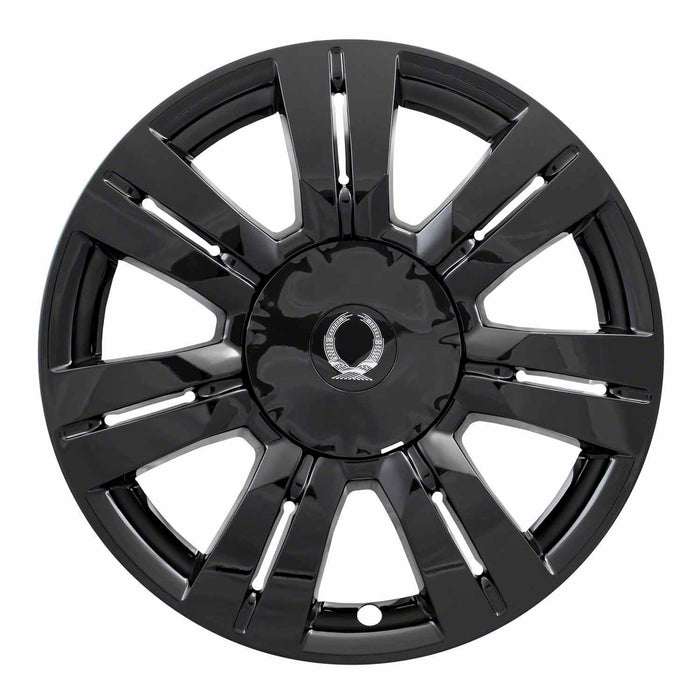 Coast To Coast IWCIMP357BLK 18 Inch 7 Double Spoke Gloss Black Plastic Set Of 4 - Truck Part Superstore
