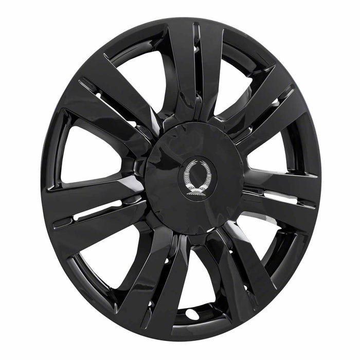 Coast To Coast IWCIMP357BLK 18 Inch 7 Double Spoke Gloss Black Plastic Set Of 4 - Truck Part Superstore