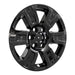 Coast To Coast IWCIMP403BLK 18 Inch; 6 Spoke; Black; Plastic; Set Of 4; Not Compatible With Steel Wheels - Truck Part Superstore