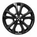 Coast To Coast IWCIMP414BLK 17 Inch 5 Double Spoke Black Plastic Set Of 4 Not Compatible With Steel Wheels - Truck Part Superstore
