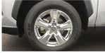Coast To Coast IWCIMP434X 17 Inch; 5 V Spoke; Chrome Plated; Plastic; Set Of 4 - Truck Part Superstore