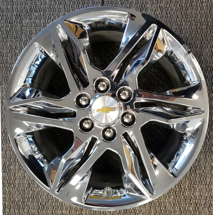 Coast To Coast IWCIMP438X 18 Inch; 6 Split Spoke; Chrome Plated; Plastic; Set Of 4 - Truck Part Superstore