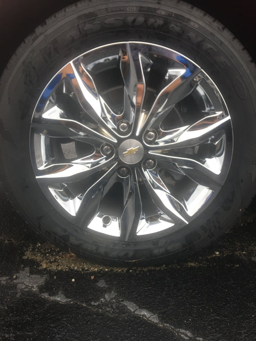 Coast To Coast IWCIMP442CC 16 Inch; 5 Spoke; Chrome And Charcoal; Plastic; Set Of 4 - Truck Part Superstore