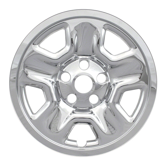 Coast To Coast IWCIMP98X 17 Inch; 5 Spoke; Chrome Plated; Plastic; Set Of 4; Compatible With Steel Wheels - Truck Part Superstore