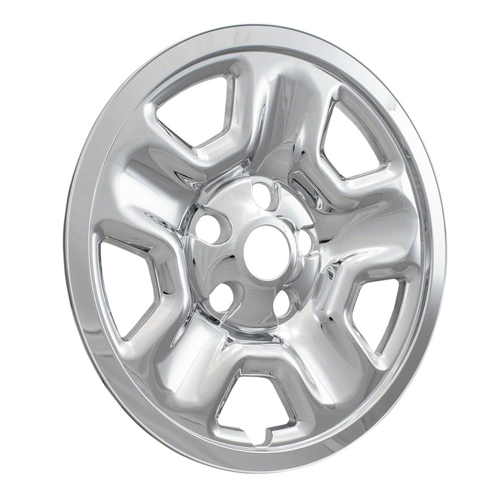 Coast To Coast IWCIMP98X 17 Inch; 5 Spoke; Chrome Plated; Plastic; Set Of 4; Compatible With Steel Wheels - Truck Part Superstore