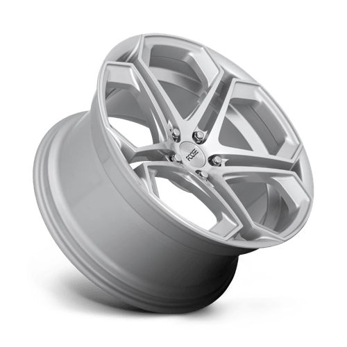 Foose 1PC F170200590+20 F170 20X10.5 5X115 GL-SLVR-MACH 20MM - Truck Part Superstore