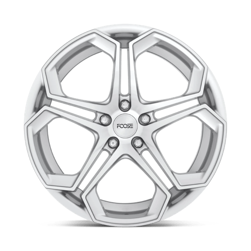 Foose 1PC F170200590+20 F170 20X10.5 5X115 GL-SLVR-MACH 20MM - Truck Part Superstore