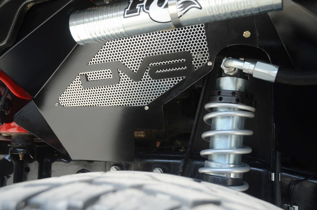 DV8 Offroad INFEND-01FR Jeep JK Inner Fender Front Raw 07-18 Wrangler JK Aluminum DV8 Offroad - Truck Part Superstore