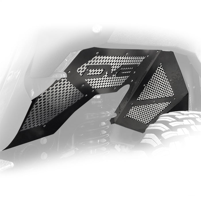 DV8 Offroad INFEND-03FB Jeep JL Inner Fenders (Front Black) 18-Present Wrangler JL DV8 Offroad - Truck Part Superstore