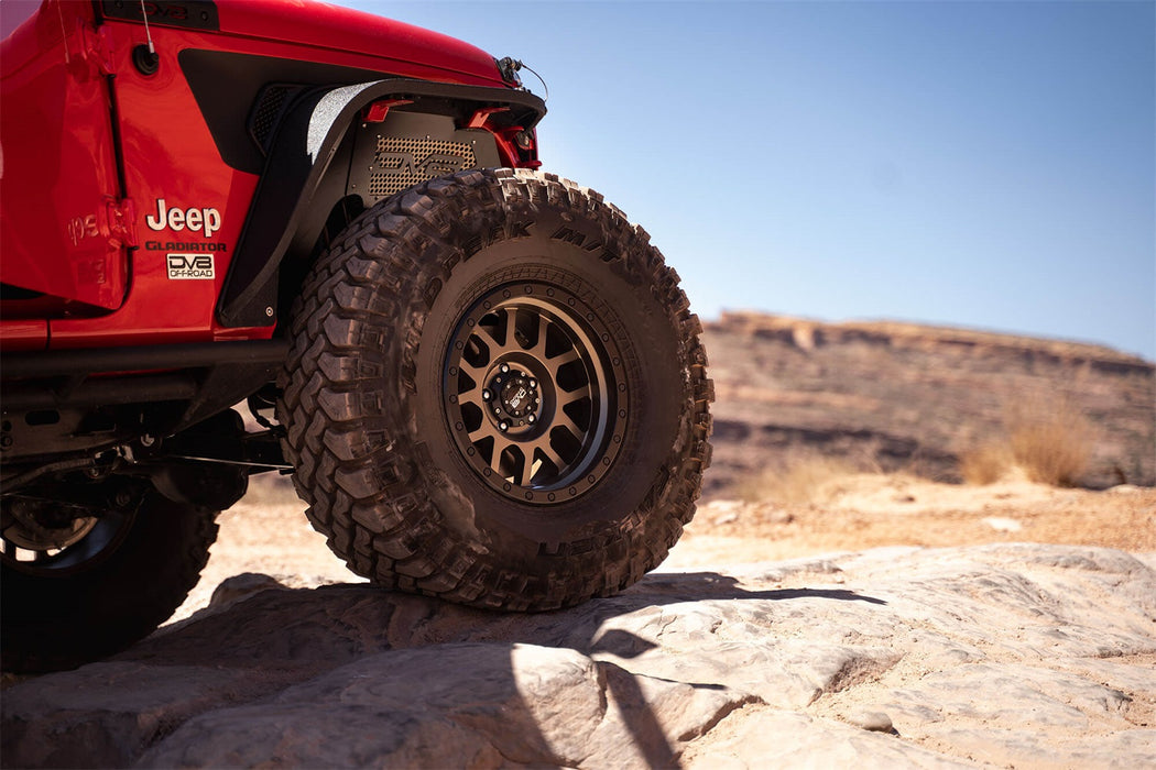 DV8 Offroad INFEND-03FB Jeep JL Inner Fenders (Front Black) 18-Present Wrangler JL DV8 Offroad - Truck Part Superstore