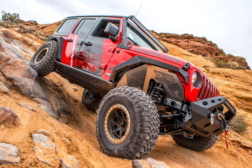 DV8 Offroad INFEND-03FR Jeep JL Inner Fenders (Front Raw) 18-Present Wrangler JL DV8 Offroad - Truck Part Superstore