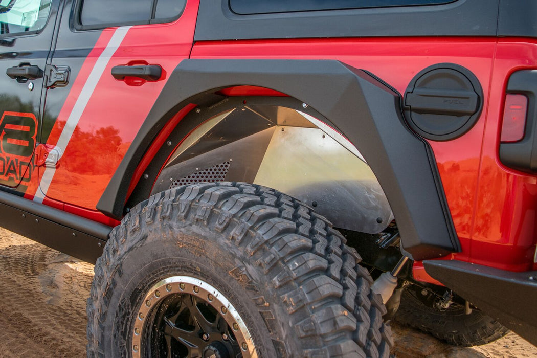 DV8 Offroad INFEND-03RR Jeep JL Inner Fenders (Rear Raw) 18-Present Wrangler JL DV8 Offroad - Truck Part Superstore