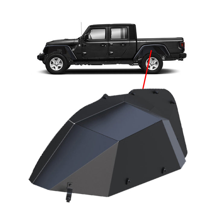 Black Horse Off Road INFG20 Rear Inner Fender Flares Liners - Truck Part Superstore
