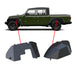 Black Horse Off Road INFR20G Full Set Inner Fender Flares Liners - Front & Rear - Truck Part Superstore